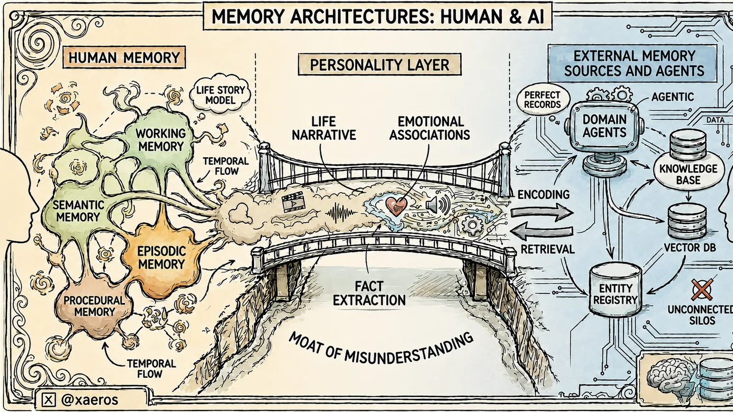 Title image for Why Building Personal AI Memory Like a Database Is Fundamentally Wrong